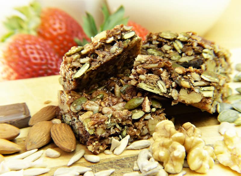 granola bars and on the go snacks